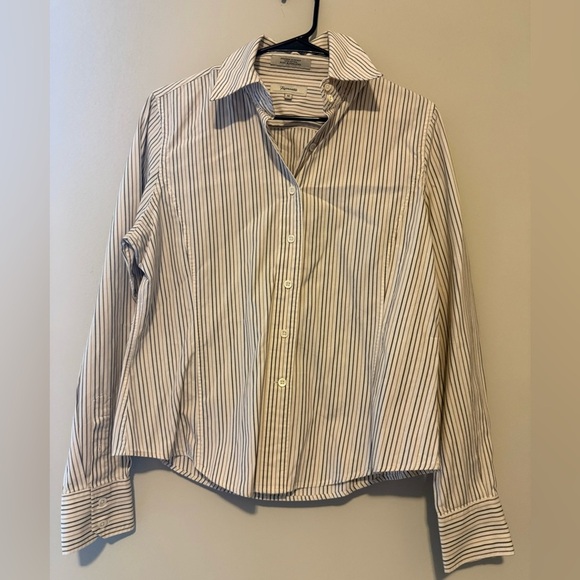 Faconnable Vintage Striped Dress Shirt - Size M - Picture 1 of 4